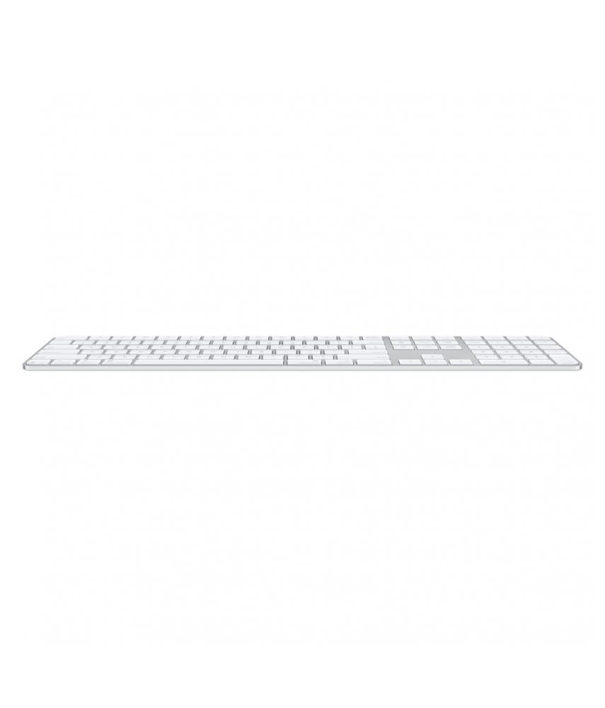 Apple çipli Mac modelleri için Touch ID özellikli ve Sayısal Tuş Takımlı Magic Keyboard (USB–C) - Türkçe F Klavye - Beyaz Tuşlar