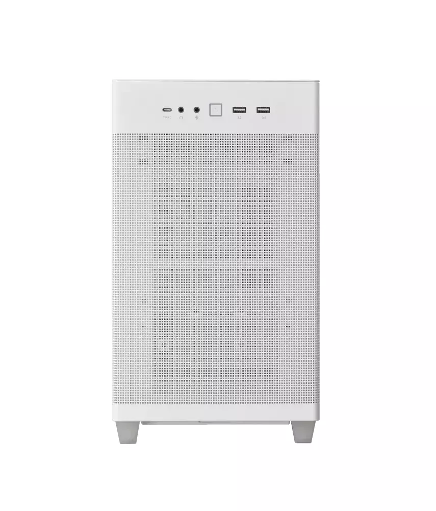 ASUS Prime AP201 Tempered Glass MicroATX Case Beyaz