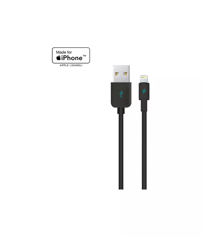 Ttec MFi Lightning Data Kablosu -Black