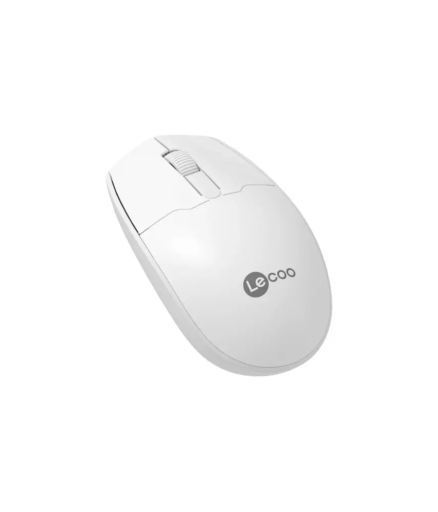 Lecoo WS204 Kablosuz 1200DPI 3 Tuşlu Optik Mouse Beyaz