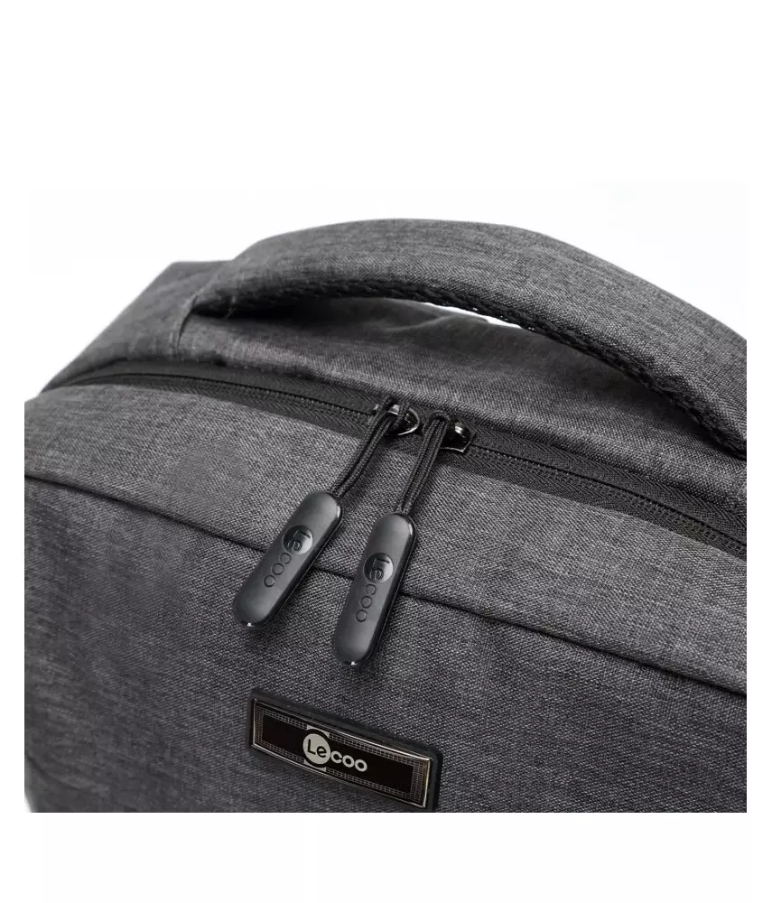Lecoo BG01 15,9 inç Laptop Bölmeli Çok Fonksiyonlu Sırt Çantası
