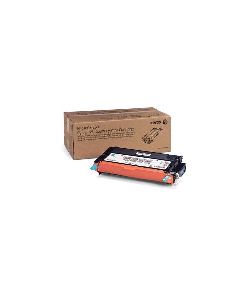 Xerox Phaser 6280 Yüksek Kapasiteli Cyan Toner