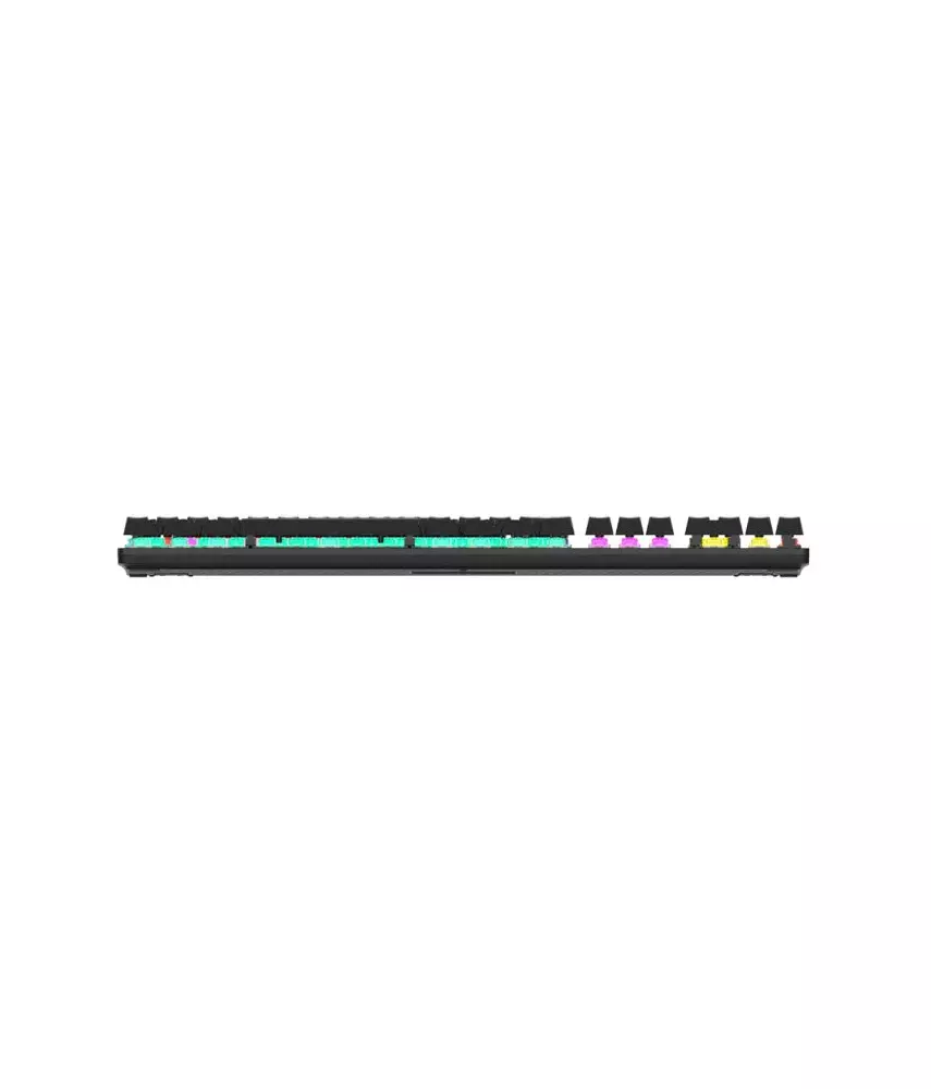 Lecoo KG1101 Kablolu Blue Switch RGB LED Aydınlatmalı Makro Tuşlu Gaming Mekanik Türkçe Q Klavye Siyah