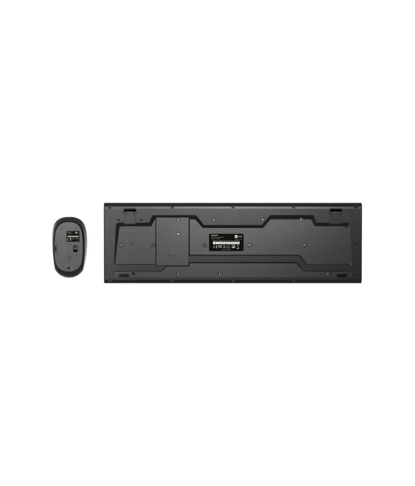 Lecoo KW200 Kablosuz Türkçe Q Klavye & Mouse Set Siyah