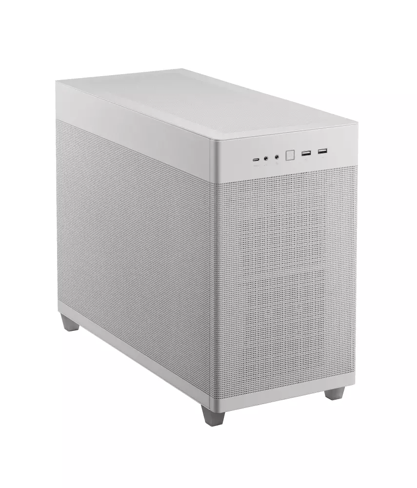 ASUS Prime AP201 Tempered Glass MicroATX Case Beyaz