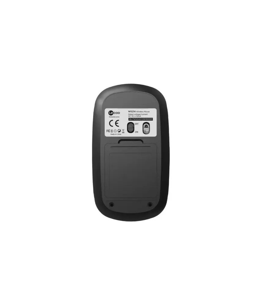 Lecoo WS214 Kablosuz 1200DPI 3 Tuşlu Optik Mouse Gri