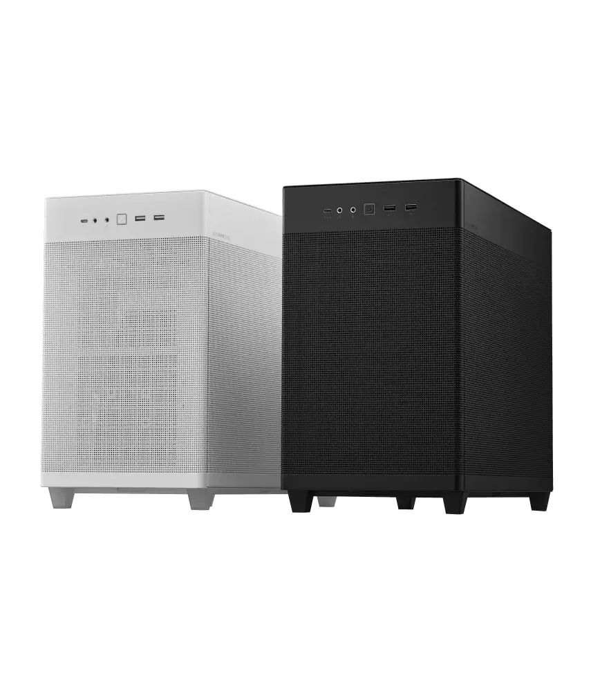 ASUS Prime AP201 Tempered Glass MicroATX Case Beyaz