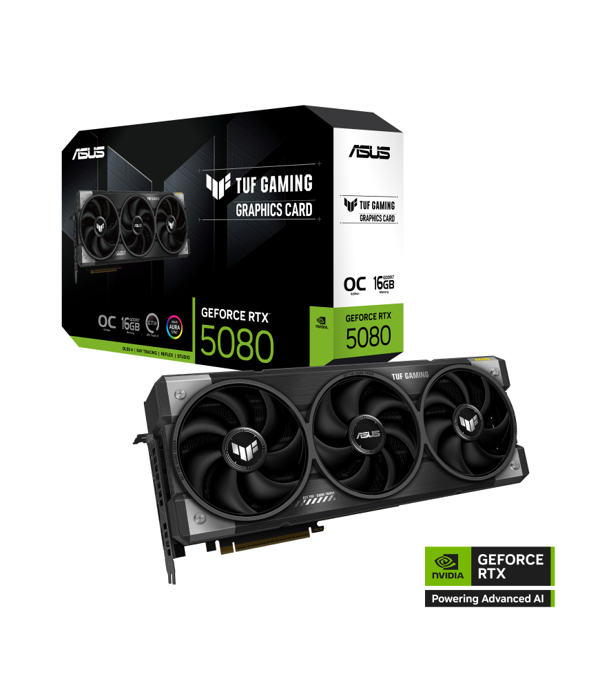 ASUS TUF Gaming GeForce RTX™ 5080 16GB GDDR7 OC Edition