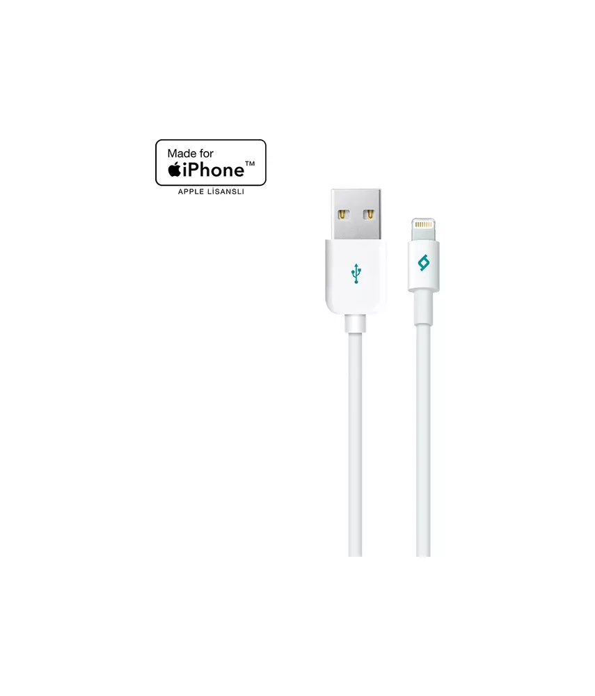 Ttec MFi Lightning Data Kablosu -White