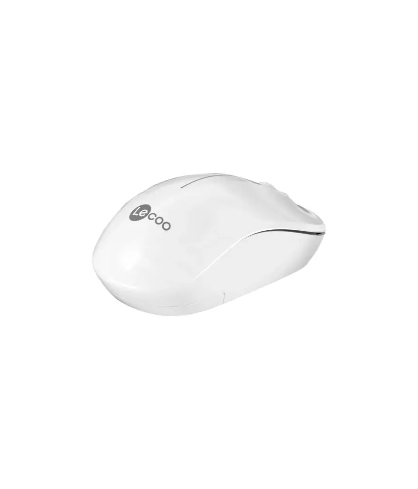 Lecoo WS206 Kablosuz 1200DPI 3 Tuşlu Optik Mouse Beyaz