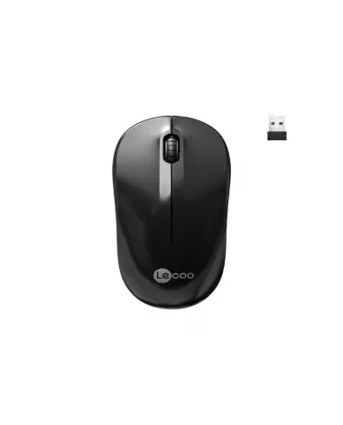 Lecoo WS206 Kablosuz 1200DPI 3 Tuşlu Optik Mouse Siyah