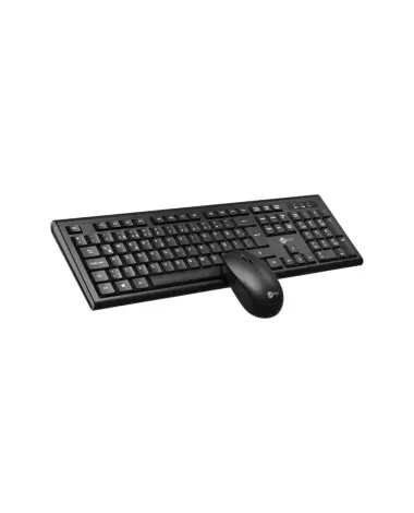 Lecoo KW200 Kablosuz Türkçe Q Klavye & Mouse Set Siyah